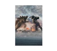 GUyfam Poster du film Godzilla Vs King Kong 25 - Décoration murale pour salon, chambre à coucher - 30 x 45 cm