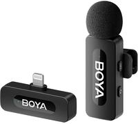 GUYH-By-V1 Micro Cravate Sans Fil Professionnel,Micro Iphone Pour Smartphone,Enregistrement De Podcast,Vidéo,Vlog,Youtube,Tiktok,Live Streaming