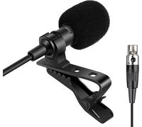 GUYH-Microphone Lavalier Microphone À Revers Compatible Avec Shure Émetteur Sans Fil - Unidirectionnel Condenseur Microphone - Prise Mini Xlr Ta4F