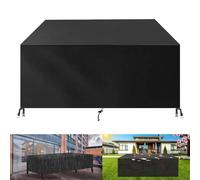 Guying Art Housse Salon de Jardin Exterieur,110x70x55cm(LxWxH) 420D Oxford Bâche Table de Jardin, Imperméable pour Meubles Jardin et Hivernage Mobilier Salon de Jardin