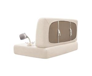 GUYIRT Housse de siège imperméable en tissu extensible pour camping-car, chien, chat, enfant (beige)