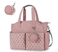 Guyisile Sac à Langer Bébé Multifonction, 13 Poches Grande Capacité, Sac Maternité Imperméable Bandoulière, Sac pour Poussette avec Trousse Tétine, Sac de Voyage pour Maman et Papa