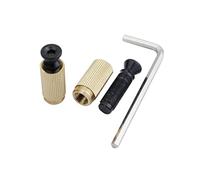 Guyker Black Tremolo Bridge Studs & Anchors pour GE1996T/510TS Tremolo System Bridge - Pièce de pont de guitare