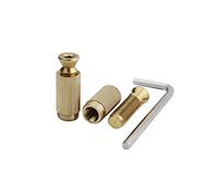 Guyker Goujons de pont et ancrages pour trémolo, boulons de montage, inserts à vis compatibles avec le système de trémolo GE1996T/510TS - Doré