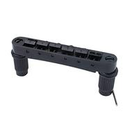 Guyker Guitar Saddle Bridge - Tune-O-Matic Bridges with Studs Replacement for LP EPI 6 String Electric Guitar (GM003, Black)