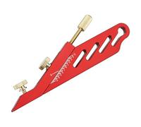 Guyker Outil de marquage d'écrou de guitare - Outil de marquage de cordes et de selle pour fente d'instruments classiques acoustiques - Outil de réparation - Rouge