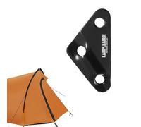 Guyline Tensioner, Aluminum Alloy Tent Rope Tightener, Tensioner pour Outdoor Tent, Guyline Cord Adjusters Camping Supplies for Campers Hikers Climbers Travers