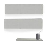 Guyode 2 Pièces Terre de Diatomée, 30 x 8CM Dessous de Verre, Stockage Tapi Bain Diatomite, Tapis Diatomite Tapis Vaisselle Absorbant pour Une Utilisation Avec Une Eponge à Gobelet à Savon Unes brosse