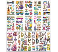Guyode 20 Pièces Tatouage Enfant Couleurs Vives Tatouage Ephemere Lmperméable et Résistant au Soleil Tatoo Enfant Enfants pour Fêtes D'anniversaire Réunions de Famille Représentations Sur Scène