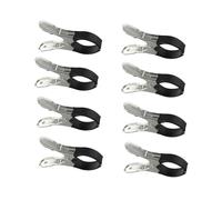 Guyode 8 Pièces Pince a Linge Exterieur INOX Pince Serviette de Plage Pinces à Linge Extérieur Solides Inoxydable Accessoire Plage pour Serviettes De Chaussettes Vêtement