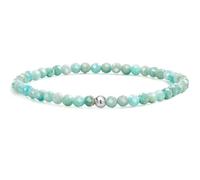 Guyode Bracelet Pierre Naturelle Femme Élasticité avec 1 Coffret à Bijoux Bracelet Femme Pierre Naturelle pour Amie Enseignante Fille Épouse Mère (Vert)