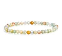Guyode Bracelet Pierre Naturelle Femme Élasticité avec 1 Coffret à Bijoux Bracelet Femme Pierre Naturelle pour Amie Enseignante Fille Épouse Mère (Jaune)