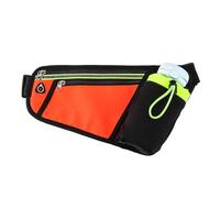 Guyode Ceinture Running, Porte Telephone Course a Pied, Ceinture Hydratation Running, Réglable Convient pour Gym, Voyage, Escalade, Randonnée, Marathon, Vélo (Bouteilles Non incluses) Orange