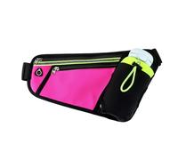 Guyode Ceinture Running, Porte Telephone Course a Pied, Ceinture Hydratation Running, Réglable Convient pour Gym, Voyage, Escalade, Randonnée, Marathon, Vélo (Bouteilles Non incluses) Rouge