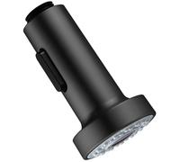 Guyode Douchette Robinet Cuisine, 2 Modes Douchette Evier Cuisine, Extractible Tête de Pulvérisation pour Robinet Douchette Remplacement pour Salle de Bain G1/2 Pivotant à 360° (Noir)