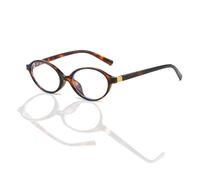Guyode Lunettes Anti Lumiere Bleue Femme Homme, Anti Fatigue Lunette Gaming Filtre UV, Mode Rétro Blue Light Glasses pour Jeux Texing et Lecture, Légère Ovale Petite Lunettes Ordinateur