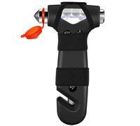 Guyode Marteau de Sécurité pour Voiture, Brise Vitre Outil D'évacuation d'urgence 3 en 1 avec Coupe Ceinture de Sécurité pour Femme, pour Secours de Voiture, pour à Divers Véhicules