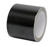 Guyode Ruban de Réparation, Patchs de Bâche, Ruban Adhésif Noir, pour Réparer Bache de Camion ou de Serre, Tente enduite de PVC, Auvent, Belvédère, Tissu de Couverture (Noir, 8cm x 10m)