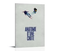 GUYREWGRUG Poster Anatomie d'un automne pour chambre à coucher, décoration sur toile, poster mural 20 x 30 cm, style cadre
