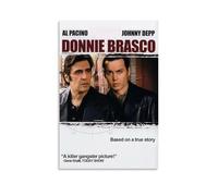 GUYREWGRUG Poster Donnie Brasco pour chambre à coucher, décoration murale sur toile, 40 x 60 cm, sans cadre