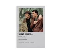 GUYREWGRUG Poster Donnie Brasco pour chambre à coucher, décoration murale sur toile, 50 x 75 cm, sans cadre