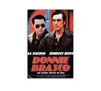 GUYREWGRUG Poster Donnie Brasco pour chambre à coucher, décoration murale sur toile, sans cadre, 20 x 30 cm