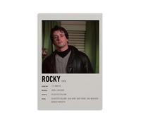 GUYREWGRUG Poster Rocky pour chambre à coucher, décoration murale sur toile, affiche 50 x 75 cm, style sans cadre