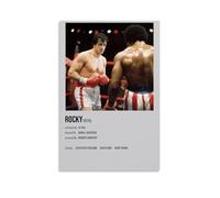 GUYREWGRUG Poster Rocky pour chambre à coucher, décoration murale sur toile, affiche 50 x 75 cm, style sans cadre