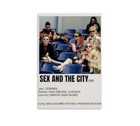 GUYREWGRUG Poster Sex And The City pour chambre à coucher, décoration murale sur toile, sans cadre, 30 x 45 cm