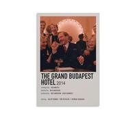 GUYREWGRUG Poster sur toile The Grand Budapest Hôtel pour chambre à coucher Décoration murale 60 x 90 cm Sans cadre