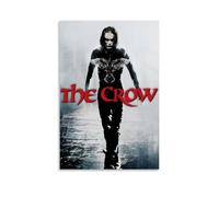 GUYREWGRUG Poster The Crow pour chambre à coucher, décoration murale sur toile, 50 x 75 cm, style sans cadre