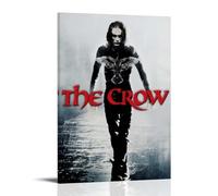GUYREWGRUG Poster The Crow pour chambre à coucher, décoration murale sur toile, 60 x 90 cm, style cadre
