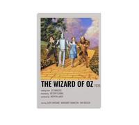 GUYREWGRUG Poster The Magicien d'Oz pour chambre à coucher, décoration murale sur toile, 40 x 60 cm, sans cadre