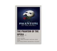 GUYREWGRUG Poster The Phantom of The Opera pour chambre à coucher, décoration murale sans cadre 40 x 60 cm