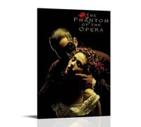 GUYREWGRUG Poster The Phantom of The Opera pour chambre à coucher, décoration murale sur toile, poster 50 x 75 cm, style cadre