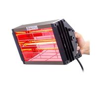 GUYSGNX Lampe de séchage pour peinture, 1000W Handheld Portable Infrared Paint Curing Lamp Short-Wave Heating For Indoor Use(Rose Gold(SC-001))