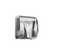 GUYSGNX Sèche-Mains, Sèche-Mains Commercial Robuste 1400W, Automatique, Haute Vitesse, Souffleur À Main, Éponge Filtrante Intégrée for La Maison(Stainless Steel)