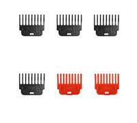 GUYTRM 1 ensemble de protections de tondeuse à cheveux T9, peignes de guidage, guides de coupe, outils de coiffure, fixation 1 mm, 2 mm, 3 mm, 4 mm, 6 mm, 9 mm lingli(6Pcs)