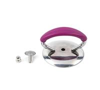 GUYTRM 1pc Creative Pot Cover Accessoires Poignée En Acier Inoxydable for Pot Casserole Bouilloire Couvercle Cap Boutons Bouton Ustensiles De Cuisine Ustensiles De Cuisine lingli(Purple)