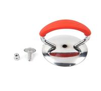 GUYTRM 1pc Creative Pot Cover Accessoires Poignée En Acier Inoxydable for Pot Casserole Bouilloire Couvercle Cap Boutons Bouton Ustensiles De Cuisine Ustensiles De Cuisine lingli(RD)