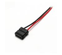 GUYTRM Connecteur USB 3.1 2 broches 4 broches, fil de soudage femelle, prise femelle étanche, anneau en caoutchouc, port de charge rapide lingli(NO.4)