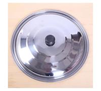 GUYTRM Couvercles de casseroles et poêles Wok Couvercles de rechange en acier inoxydable 32/34/36/38/40 cm for casseroles, poêles à frire, accessoires de cuisine lingli(34cm)