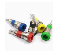 GUYTRM Lot de 5 connecteurs électriques à fiche banane de 2 mm lingli(Bianco)