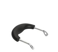 GUYTRM Poignée de rechange en bakélite for casserole, oreille de poêle amovible, 2 trous de montage, poignée latérale universelle for pièces d'ustensiles de cuisine lingli
