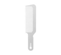 GUYTRM Tondeuse à cheveux, peigne de barbier, peigne à dessus plat, outil de coiffure, coupe de cheveux, vente en gros, bon marché, 1 pièce, livraison directe lingli(Bianco)
