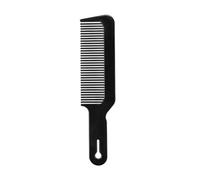 GUYTRM Tondeuse à cheveux, peigne de barbier, peigne à dessus plat, outil de coiffure, coupe de cheveux, vente en gros, bon marché, 1 pièce, livraison directe lingli(schwarz)