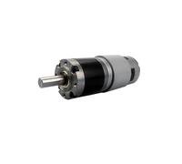 GUYU 12V24VDC Low Speed Long Life Super Powerful Torque 42mm Planetary Gearbox Gears 775 Motor Planet Deceleration Brushed Gearmotor YUGU(12V,100 RPM)