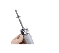 GUYU Gear Motor 100kgf.cm 36-555 M8 Screw Shaft DC Reduction 12v with Encoder Planetary high Torque, Low Speed, and Noise YUGU(100mm,12V 37rpm)