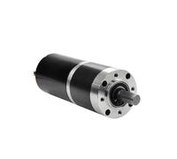 GUYU Gear Motor 100kgf.cm 36mm 3650 BLDC Planetary Low RPM Brushless Dc Reduction High Torque All Metal Gearbox 12V 24V Noise YUGU(120RPM-12V WITH BRACKET)