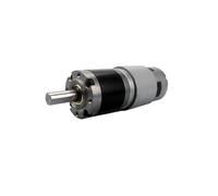 GUYU Gear Motor 12V24V DC Low Speed Long Life Super Powerful Torque 42mm Planetary Gearbox 775 Planet Deceleration Brushed Gearmotor YUGU(357 RPM-24V)